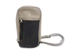 k03250708085　anello　0　ベージュ×黒色　　バッグ　ボディバッグ/ウエストポーチ　通年