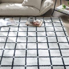 Re:CENO リセノ ラグマット BIANCA LINE-DOT200×250 - メルカリ