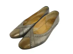 k03250708012　yoshinoya　23㎝　シルバー系　　シューズ　パンプス　通年