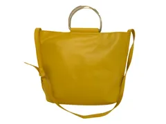 k03250707058　JEANASIS　0　黄×銀　　バッグ　ショルダーバッグ　通年