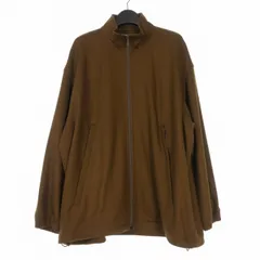 グラフペーパー Graphpaper 25AW Wool Smooth Flannel Track Blouson ウールスムースフランネル トラックブルゾン ジャケット 長袖 0 ブラウン 茶 GU253-30220Bのサムネイル