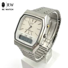 SEIKO セイコー デジアナ 腕時計 メンズ シルバー H357-500A - メルカリ