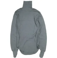 新品 BEAMS BOY ビームスボーイ 24AW 日本製 リブタートルロングスリーブカットソー 13-14-0465-101 ONE SIZE CHARCOAL GRAY 長袖 トップス g25652