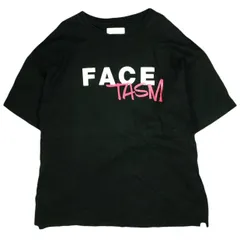 FACETASM ファセッタズム 日本製 LOGO BIG TEE ロゴプリントビッグTシャツ CHG-TEE-U12 00 BLACK 半袖 クルーネック オーバーサイズ トップス g25479