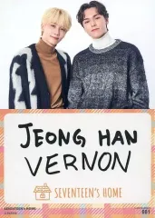 【中古】コレクションカード(男性) 081：SEVENTEEN/JEONGHAN(ジョンハン)・VERNON(バーノン)/「SEVENTEEN’s HOME MERCHANDISE」トレーディングカード