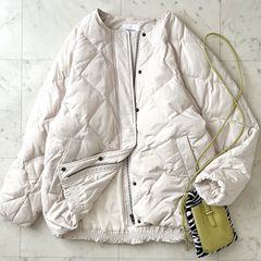 美品//URBAN RESEARCH アーバンリサーチ コクーンキルティングダウン 
