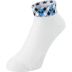 【新品】 [Butterfly] [バタフライ] 卓球 靴下 抗菌防臭 ノーマル丈 オルベリー・ソックス サックス S(19.0-21.5cm) 1