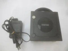  ゲーム ゲームキューブ 本体 DOL-001 ブラック 動作品 電源ケーブル付き 中古品