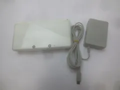  ゲーム ニンテンドー3DS 本体 CTR-001 アイスホワイト 動作品 充電器付き 中古品