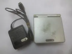  ゲーム ゲームボーイアドバンス 本体 SP AGS-001 グロスシルバー 動作品 周辺機器付き 中古品