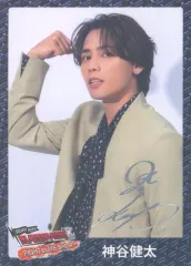 【中古】コレクションカード(男性) [シークレット]：THE RAMPAGE from EXILE TRIBE/神谷健太/銀箔押しサイン入り/「RUN!RUN!RAMPAGE!! X ～FIGHT ＆ LIVE SHOW～」フォトカード