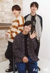 【中古】生写真(STARTO) 7 MEN 侍/中村嶺亜・菅田琳寧・矢花黎/全身/「Act ONE」オリジナルフォト