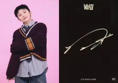 【中古】コレクションカード(男性) 66：SEVENTEEN/ウジ(WOOZI)/印刷サイン入り/「SEVENTEEN 2025 JAPAN FANMEETING ’HOLIDAY’」フォトカード