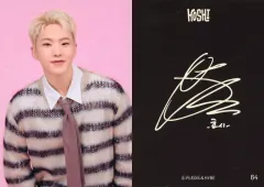【中古】コレクションカード(男性) 64：SEVENTEEN/ホシ(HOSHI)/印刷サイン入り/「SEVENTEEN 2025 JAPAN FANMEETING ’HOLIDAY’」フォトカード