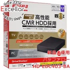 BUFFALO HD-WLUT4U3 4.0TB 外付けHDD - メルカリ