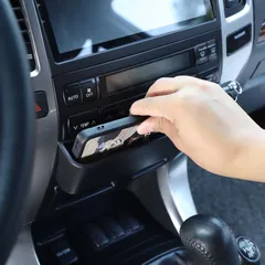 トヨタ ランドクルーザープラド 2003-2009年式 センターコンソール AC調整パネル収納ボックスハンギングオーガナイザーアクセサリ