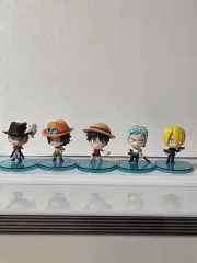 ONE PIECE キャラクター ミニ フィギュア 5種 セット まとめ売り