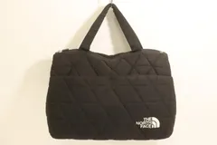 【中古】 THE NORTH FACE レディーストートバッグ -- Geoface Box Tote THE NORTH FACE -- 黒 ブラック ロゴ
