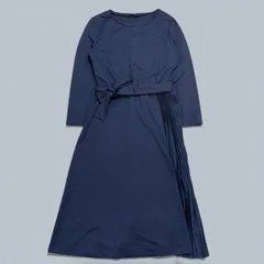 Max Mara マックスマーラー ジャージー ドレス ネイビー KT60-WP-KG