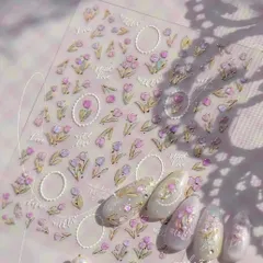 チーズ様リクエスト　ネイルシール2点セット