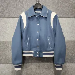 O!Oiコレクション レディース ウールブレンド クロップドジャケット (サイズ F)