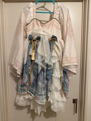OZZ ONESTE オフショルダー トップス ホワイト ピンク オッズオネスト
