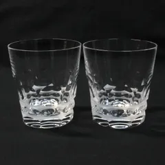 【未使用】Bohemia Glass クリスタル ロックグラス 2客 ボヘミア タンブラー 重厚カット ウイスキー オールドグラス 2客セット