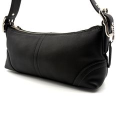 美品 COACHコーチハンプトンズ7461タッセルワンショルダー レザー