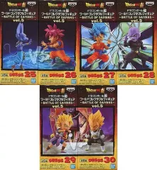 【中古】フィギュア 全6種セット 「ドラゴンボール超」 ワールドコレクタブルフィギュア～BATTLE OF SAIYANS～vol.5