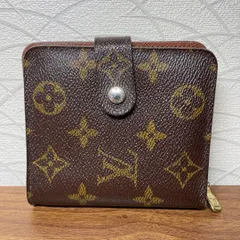 【美品】LOUIS VUITTON モノグラム ポルトフォイユ コンパクトジップ