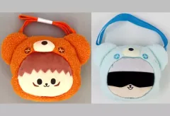 【中古】バッグ 全2種セット フェイスポシェット 「セガ ラッキーくじオンライン 呪術廻戦 渋谷事変 はぐはぐみー!」 A賞