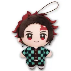 【中古】ぬいぐるみマスコット・ぬいぐるみバッジ 竈門炭治郎 「鬼滅の刃 かぷっこふれんず」