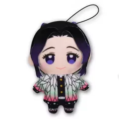 【中古】ぬいぐるみマスコット・ぬいぐるみバッジ 胡蝶しのぶ 「鬼滅の刃 かぷっこふれんず2」