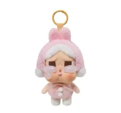 POP MART クライ ベイビー ぬいぐるみ キーホルダー うさぎ ピンク