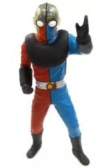 ポピー 当時物 仮面ライダー1号 黒成型 ミニソフビ 桜島カラー 水色