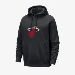 【送料無料・匿名配送】Nike ナイキ NBA ヒート 公式 クラブ フーディー 黒 軽量フリース 新品 正規品