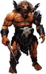 【中古】フィギュア ミノタウロス カソス 「FIGHT FOR GLORY」 #014 1/12 アクションフィギュア