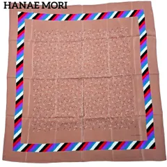 [タグなし ] ハナエモリ スカーフ 87×84 シルクのサムネイル