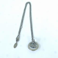 Vivienne Westwood ブルーサテライトオーブ ネックレス 保証書付