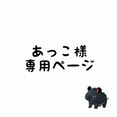 あっこ様専用ページ