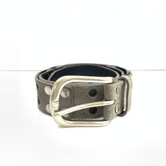 08SS NUMBER(N)INE ナンバーナイン スタッズ レザーベルト M - メルカリ