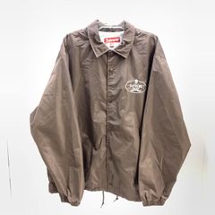 SUPREME コーチジャケット ブラウン - メルカリ