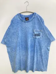 HARLEY-DAVIDSON ハーレーダビッドソン Tシャツ/カットソー XL ブルー