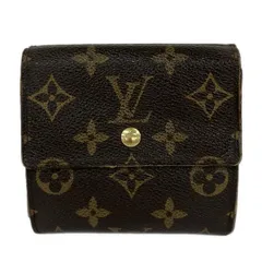 LOUIS VUITTON(ルイヴィトン) Wホック財布 モノグラム ポルトモネビエカルトクレディ M61652 - レザー