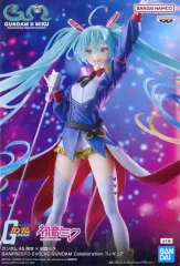 【中古】フィギュア 初音ミク 「ガンダム45周年×初音ミク」 BANPRESTO EVOLVE-GUNDAM Collaboration-フィギュア