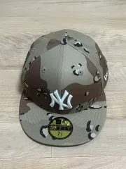 738 NEW ERA ニューエラ ニューヨーク・ヤンキース スナップバック 帽子 59FIFTY ベーシック シックスデイ カモフラ