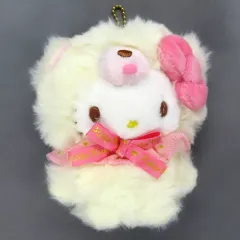 【中古】キーホルダー ハローキティ ふわもさドールシリーズ マスコットホルダー 「サンリオキャラクターズ」