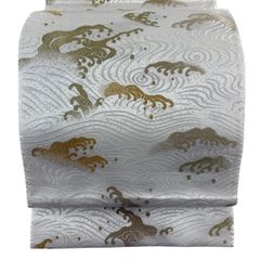 全通袋帯 ニュアンス ラメ糸 偏光 キラキラ 正絹 HRT024 - メルカリ
