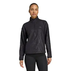新品 [アディダス] スウェット AOP POLARFLEECE スウェット レディース KKQ13 ブラック (JN2639) M