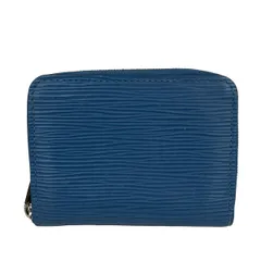 LOUIS VUITTON(ルイヴィトン) コインケース エピ ジッピーコインパース M67407 ブルージーン レザー、牛革